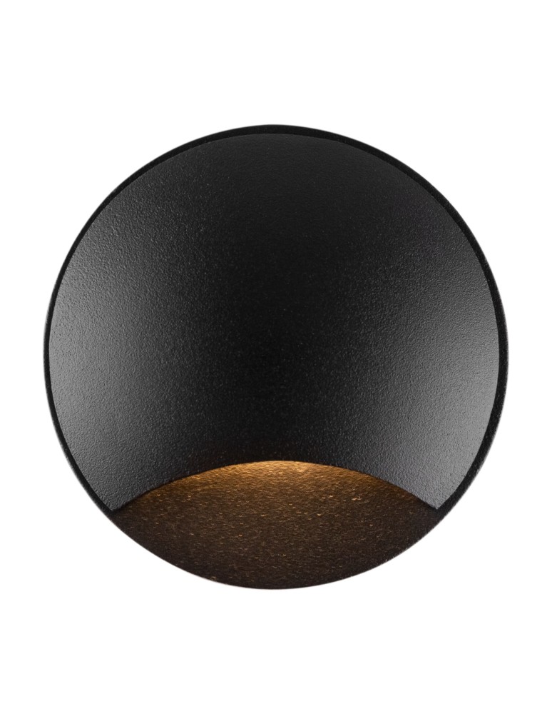 Lampy najazdowe i gruntowe - Maytoni Biscotti Downlight LED 3W 3000K 30lm Czarny  O035-L3B3K - product kolory-swiatla.pl 2