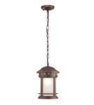 Lampy zewnętrzne wiszące - Maytoni Salamanca Wisząca E27 1x60W   Brązowy  O031PL-01BR - product 1