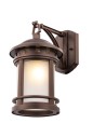Maytoni Salamanca Ścienna E27+E14 1x60+30W   Brązowy  O031WL-01BR