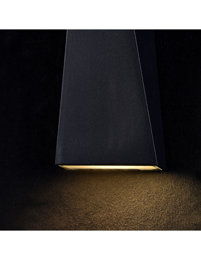 Maytoni Times Square LED 6W 3200K 100lm kinkiet O580WL-L6B czarny Maytoni Times Square LED 6W 3200K 100lm kinkiet O580WL-L6B czarny