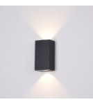 Maytoni Times Square LED 6W 3000K 480lm kinkiet O581WL-L6B czarny Maytoni Times Square LED 6W 3000K 480lm kinkiet O581WL-L6B czarny