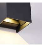 Maytoni Fulton LED 6W 3000K 360lm kinkiet O572WL-L6B czarny Maytoni Fulton LED 6W 3000K 360lm kinkiet O572WL-L6B czarny