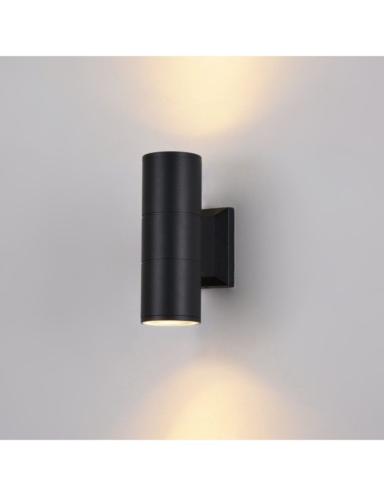Maytoni Bowery 2xGU10 50W kinkiet O574WL-02B czarny Maytoni Bowery 2xGU10 50W kinkiet O574WL-02B czarny