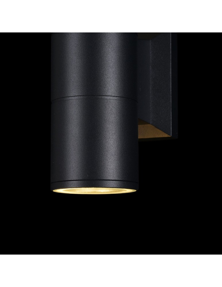 Maytoni Bowery 2xGU10 50W kinkiet O574WL-02B czarny Maytoni Bowery 2xGU10 50W kinkiet O574WL-02B czarny