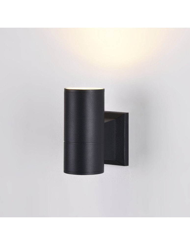 Maytoni Bowery 1xGU10 50W kinkiet O574WL-01B czarny Maytoni Bowery 1xGU10 50W kinkiet O574WL-01B czarny