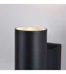 Maytoni Bowery 1xGU10 50W kinkiet O574WL-01B czarny Maytoni Bowery 1xGU10 50W kinkiet O574WL-01B czarny