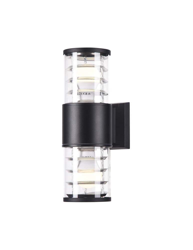 Maytoni Bronx 2xE27 60W kinkiet O576WL-02B czarny Maytoni Bronx 2xE27 60W kinkiet O576WL-02B czarny