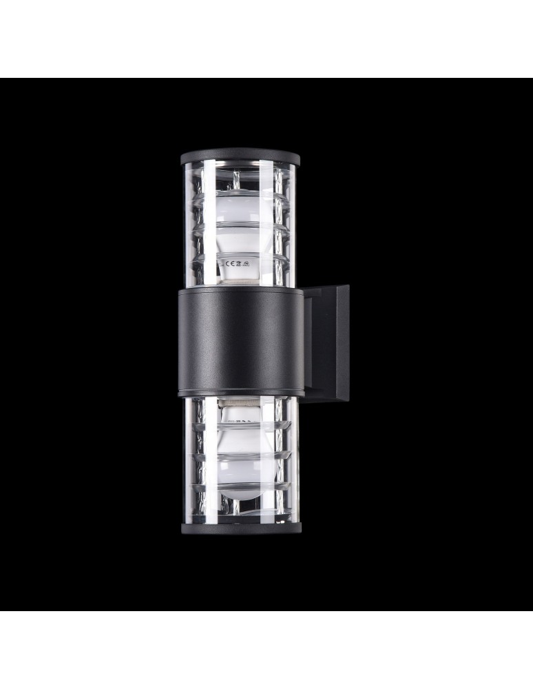 Maytoni Bronx 2xE27 60W kinkiet O576WL-02B czarny Maytoni Bronx 2xE27 60W kinkiet O576WL-02B czarny