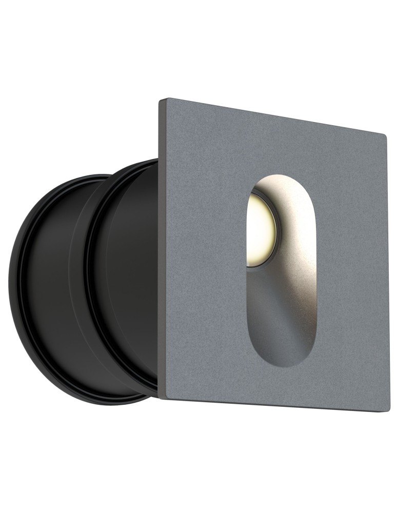 Maytoni Via Urbana Downlight LED 3W 4000K 70lm Szary  O022-L3GR
