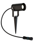 Lampy ogrodowe wbijane w ziemię (z klinem) - Maytoni Scope Zewnętrzna/Ogrodowa GU10 1x20W   Czarny  O025FL-01B - product 1
