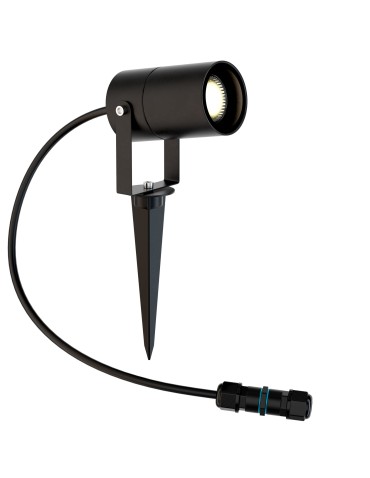 Maytoni Scope Zewnętrzna/Ogrodowa GU10 1x20W   Czarny  O025FL-01B