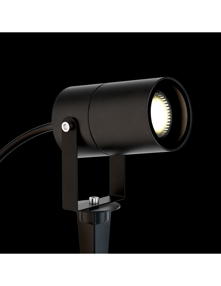 Maytoni Scope Zewnętrzna/Ogrodowa GU10 1x20W   Czarny  O025FL-01B
