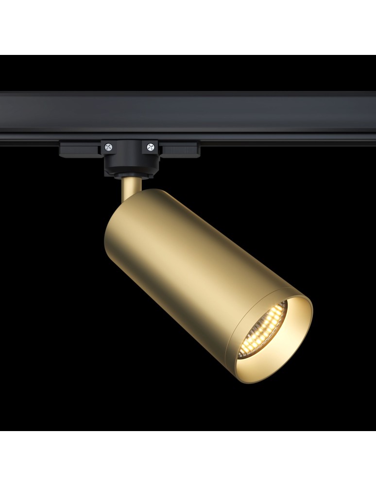 Lampy do szynoprzewodów 3 fazowych - Maytoni Focus Do Szynoprzewodu 3F GU10 1x50W   Złoty Matowy   TR028-3-GU10-MG - product kolory-swiatla.pl 2