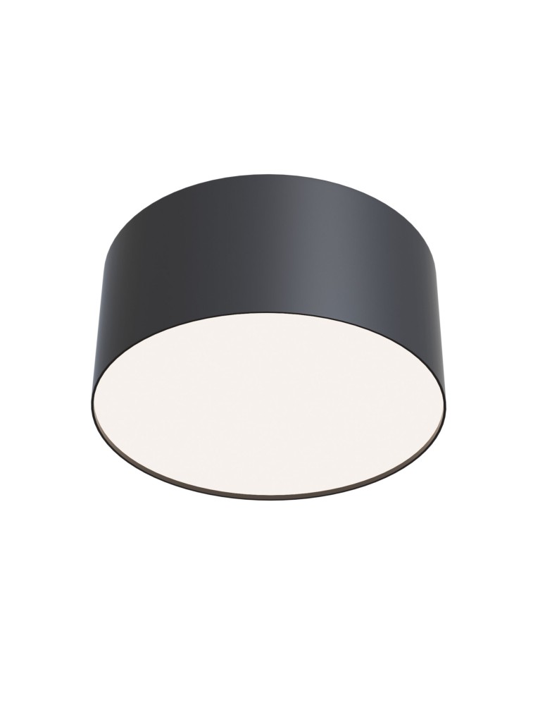 Maytoni Zon Sufitowa LED 12W 4000K 1000lm Czarny  C032CL-L12B4K