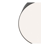 Lampy sufitowe - Maytoni Zon Sufitowa LED 12W 4000K 1000lm Czarny  C032CL-L12B4K - product 3