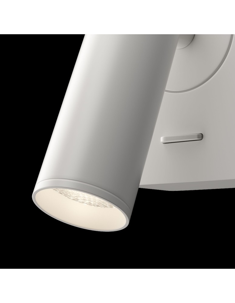 Maytoni Mirax Ścienna LED 3.2W 3032K 230lm Biały  C039WL-L3W3K