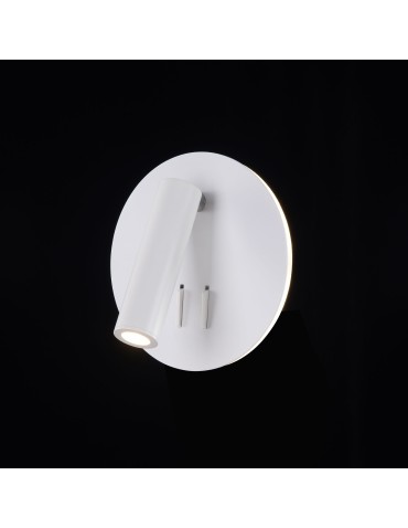 Maytoni Ios 176 LED 9W 3000K 540lm kinkiet C176-WL-01-6W-W biały - produkt 2