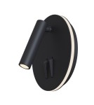 Maytoni Ios 176 LED 9W 3000K 540lm kinkiet C176-WL-01-6W-B czarny Maytoni Ios 176 LED 9W 3000K 540lm kinkiet C176-WL-01-6W-B czarny