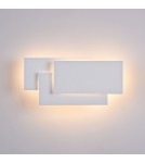 Kinkiety nowoczesne - Maytoni Trame LED 12W 3000K 400lm kinkiet C804WL-L12W biały - product 4