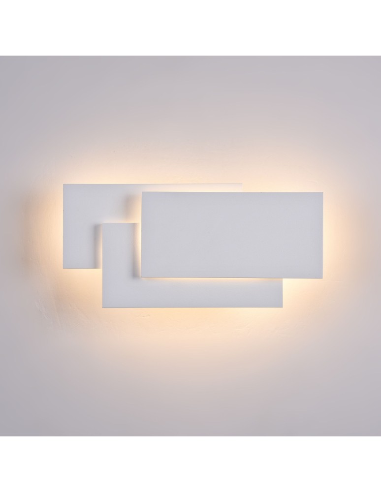 Maytoni Trame LED 12W 3000K 400lm kinkiet C804WL-L12W biały