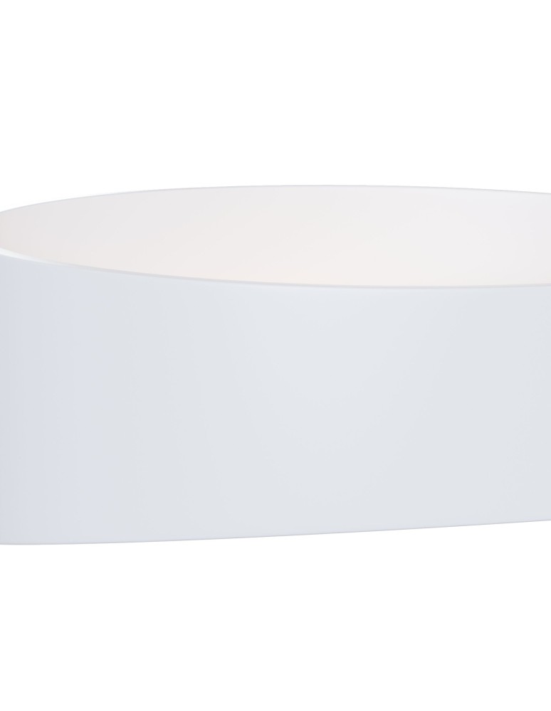 Kinkiety nowoczesne - Maytoni Trame LED 5W 3000K 380lm kinkiet C806WL-L5W biały - product kolory-swiatla.pl 3