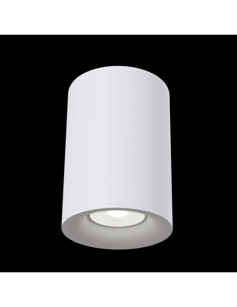 Oprawy sufitowe na wymienne źródło światła - Maytoni Alfa 1xGU10 50W sufitowa C012CL-01W biały - product kolory-swiatla.pl 2