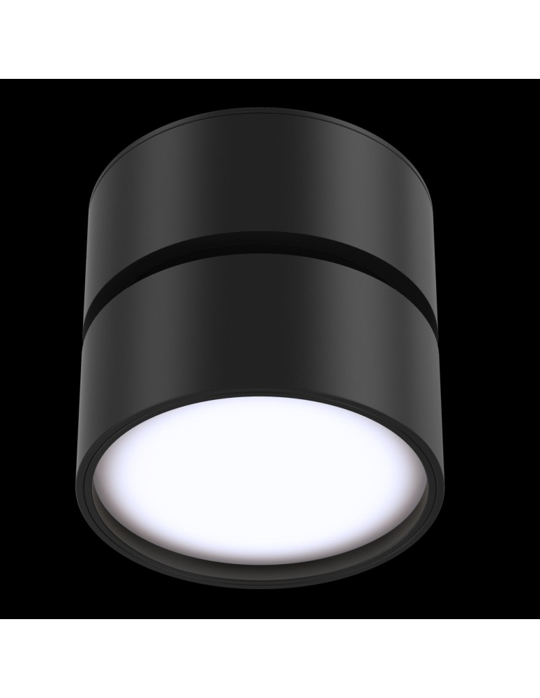 Maytoni Onda Sufitowa LED 12W 4000K 800lm Czarny C024CL-L12B4K Maytoni Onda Sufitowa LED 12W 4000K 800lm Czarny C024CL-L12B4K