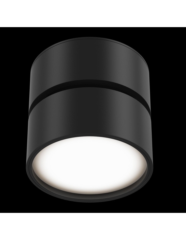 Maytoni Onda Sufitowa LED 12W 3000K 750lm Czarny C024CL-L12B3K Maytoni Onda Sufitowa LED 12W 3000K 750lm Czarny C024CL-L12B3K