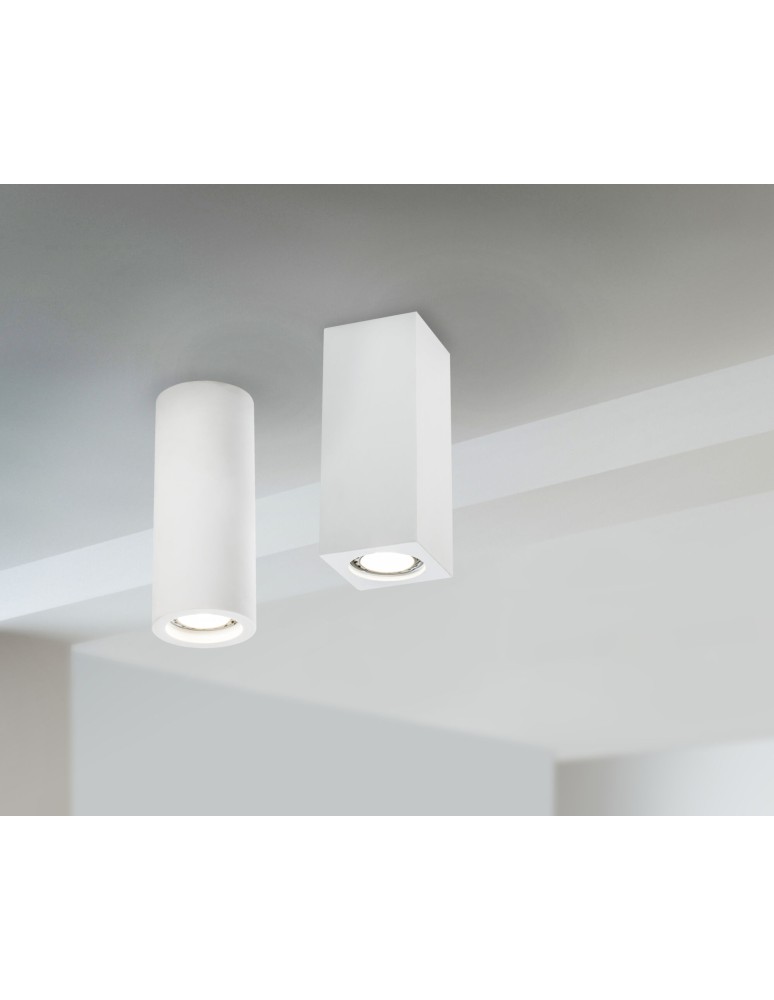 Maytoni Alfa 1xGU10 50W sufitowa C010CL-01W biały