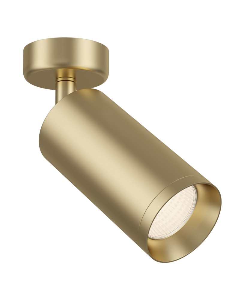 Maytoni Focus Sufitowa GU10 1x50W   Złoty Matowy   C017CW-01MG