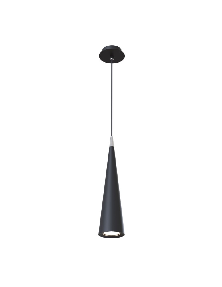 Maytoni Nevill 1xGU10 50W wisząca P318PL-01B czarny Maytoni Nevill 1xGU10 50W wisząca P318PL-01B czarny