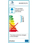 Lampy sufitowe nowoczesne - Lucide TALOWE LED D45cm 32W 3000K Biały 46100/32/31 Plafon - produkt 3