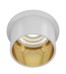 Maytoni Reif Downlight GU10 1x50W   Biały  Złoty DL050-01WG Maytoni Reif Downlight GU10 1x50W   Biały  Złoty DL050-01WG