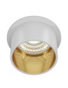 Maytoni Reif Downlight GU10 1x50W   Biały  Złoty DL050-01WG Maytoni Reif Downlight GU10 1x50W   Biały  Złoty DL050-01WG