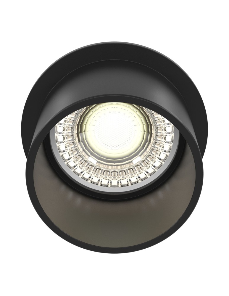 Maytoni Reif Downlight GU10 1x50W   Czarny  DL050-01B Maytoni Reif Downlight GU10 1x50W   Czarny  DL050-01B