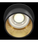 Maytoni Reif Downlight GU10 1x50W   Czarny  Złoty DL050-01GB Maytoni Reif Downlight GU10 1x50W   Czarny  Złoty DL050-01GB