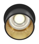 Maytoni Reif Downlight GU10 1x50W   Czarny  Złoty DL050-01GB Maytoni Reif Downlight GU10 1x50W   Czarny  Złoty DL050-01GB