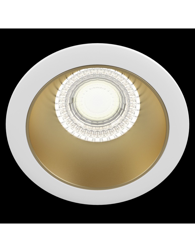 Lampy podtynkowe okrągłe - Maytoni Share Downlight GU10 1x15W     DL053-01WMG - product kolory-swiatla.pl 3