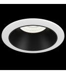 Lampy podtynkowe okrągłe - Maytoni Share Downlight GU10 1x15W   Czarny  Biały DL053-01WB - product 2