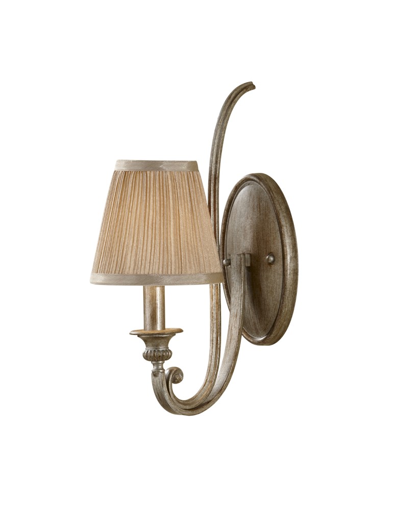 Kinkiety z abażurem - Feiss ABBEY 1x60W E14 FE/ABBEY1 Kinkiet - produkt kolory-swiatla.pl 1