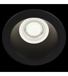 Lampy podtynkowe okrągłe - Maytoni Share Downlight GU10 1x15W   Czarny  DL053-01B - product 3