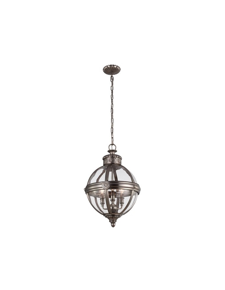 Żyrandole - Feiss ADAMS 3x60W E14 FE/ADAMS/3P ANL Wisząca - produkt kolory-swiatla.pl 1