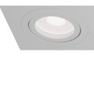 Lampy podtynkowe - oczka - Maytoni Atom 3xGU10 50W podtynkowa DL024-2-03W biały - product 4