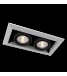 Maytoni Metal Modern 2xGU10 50W podtynkowa DL008-2-02-W biały Maytoni Metal Modern 2xGU10 50W podtynkowa DL008-2-02-W biały