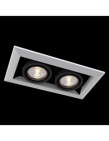 Maytoni Metal Modern 2xGU10 50W podtynkowa DL008-2-02-W biały - produkt 2