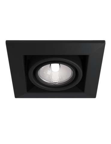 Maytoni Metal Modern 1xGU10 50W podtynkowa DL008-2-01-B czarny