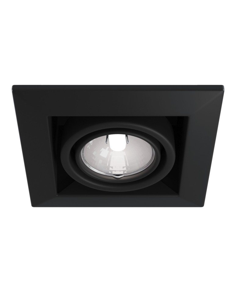 Maytoni Metal Modern 1xGU10 50W podtynkowa DL008-2-01-B czarny
