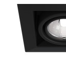 Lampy podtynkowe - oczka - Maytoni Metal Modern 1xGU10 50W podtynkowa DL008-2-01-B czarny - product 4