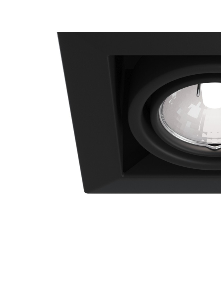 Maytoni Metal Modern 1xGU10 50W podtynkowa DL008-2-01-B czarny