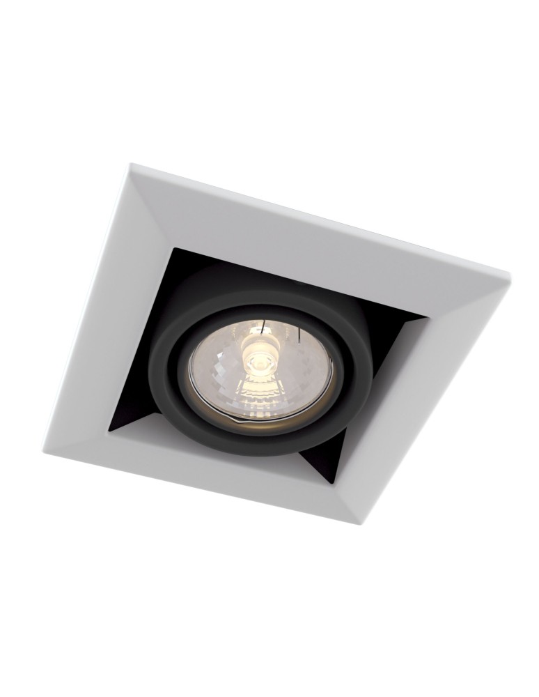 Maytoni Metal Modern 1xGU10 50W podtynkowa DL008-2-01-W biały Maytoni Metal Modern 1xGU10 50W podtynkowa DL008-2-01-W biały